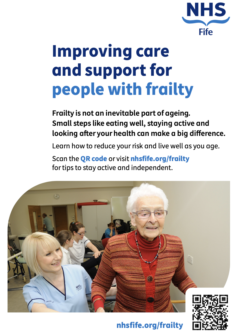frailty information poster